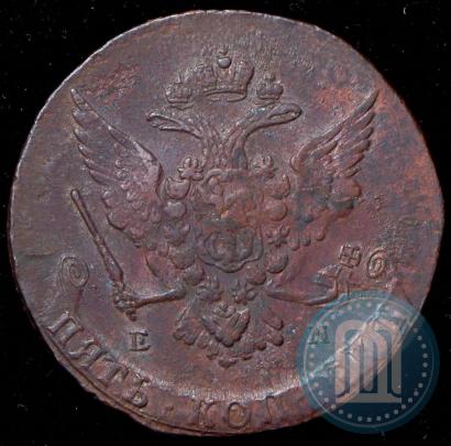 Фото 5 копеек 1765 года ЕМ 