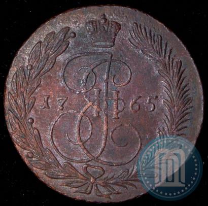 Фото 5 копеек 1765 года ЕМ 