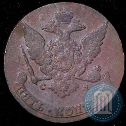 Picture 5 kopecks 1765 year СМ 