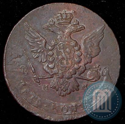 Фото 5 копеек 1766 года ММ 