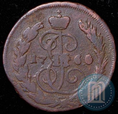 Picture 1 kopeck 1766 year ММ 