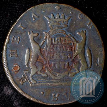 Фото 5 копеек 1771 года КМ 