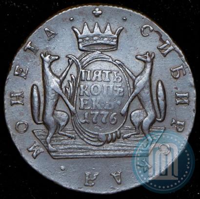 Picture 5 kopecks 1776 year КМ 