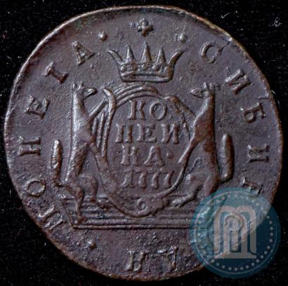 Picture 1 kopeck 1777 year КМ 