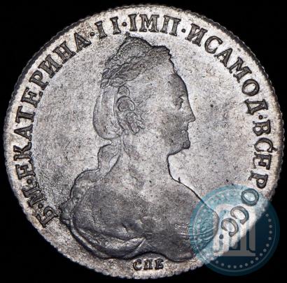 Фото 1 рубль 1782 года СПБ-ИЗ 