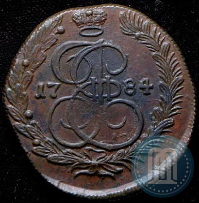 Picture 5 kopecks 1784 year КМ 