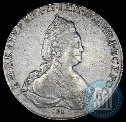 Picture 1 rouble 1786 year СПБ-ЯА 