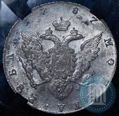 Picture 1 rouble 1787 year СПБ-ЯА 