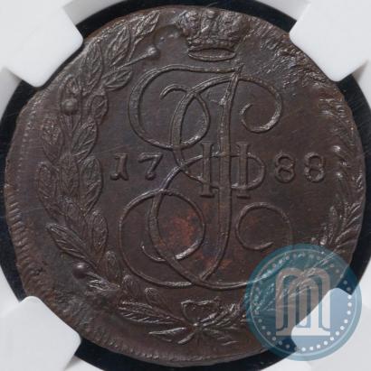 Picture 5 kopecks 1786 year ЕМ 