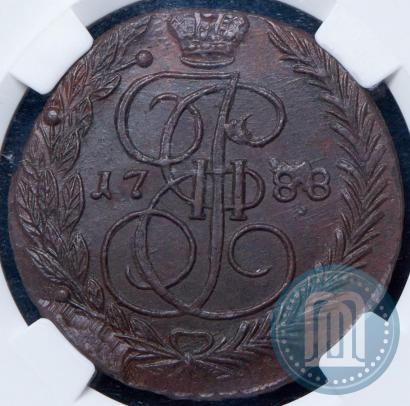 Фото 5 копеек 1786 года ЕМ 