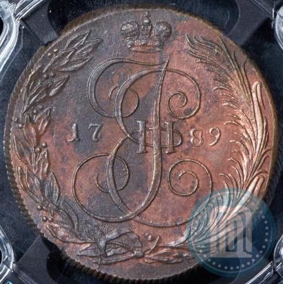 Фото 5 копеек 1789 года КМ 