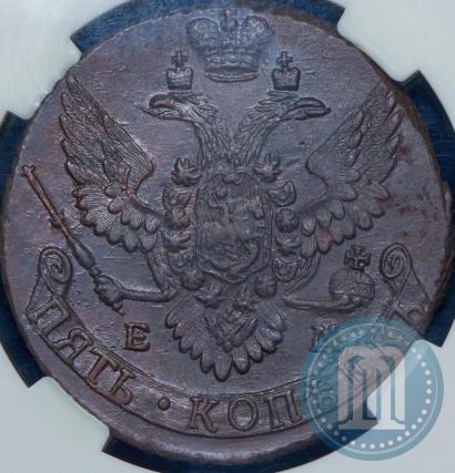 Picture 5 kopecks 1790 year ЕМ 
