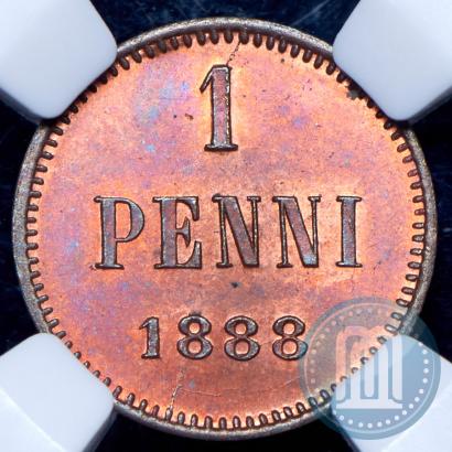 Picture 1 penni 1888 year  