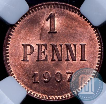 Picture 1 penni 1907 year  