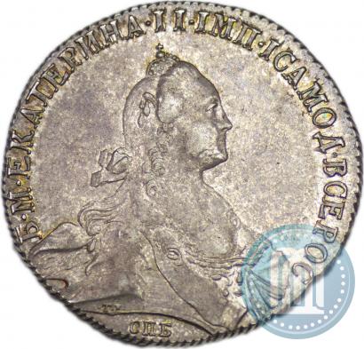 Фото 1 рубль 1772 года СПБ-АШ 