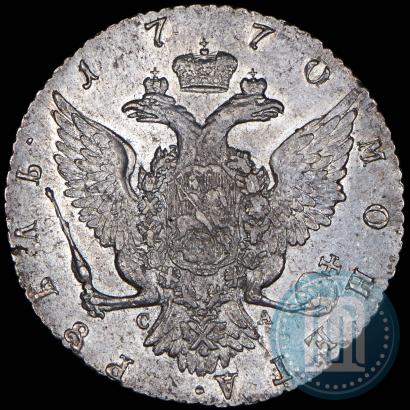 Фото 1 рубль 1770 года СПБ-СА 