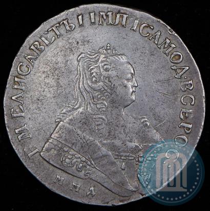 Picture 1 rouble 1749 year ММД 