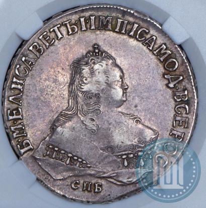 Picture 1 rouble 1749 year СПБ 