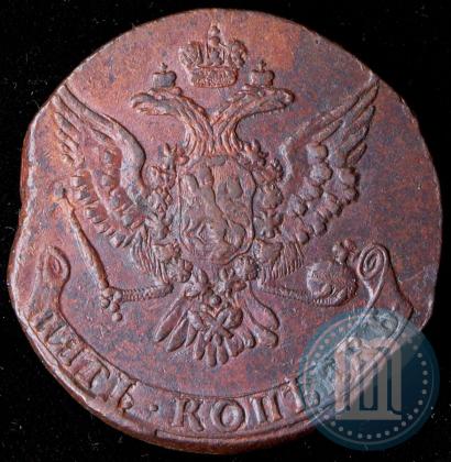 Picture 5 kopecks 1760 year  