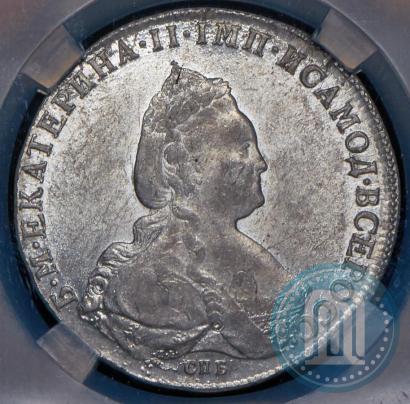 Фото 1 рубль 1786 года СПБ-ЯА 