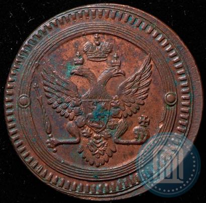Picture 2 kopecks 1802 year ЕМ 