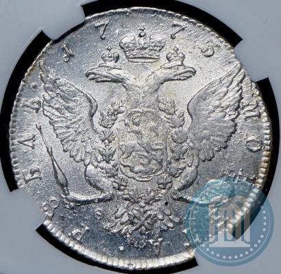 Фото 1 рубль 1773 года СПБ-ФЛ 