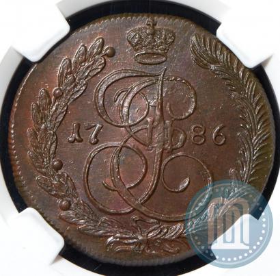 Picture 5 kopecks 1786 year КМ 