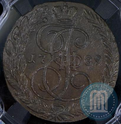 Фото 5 копеек 1789 года ЕМ 