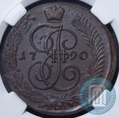 Picture 5 kopecks 1790 year АМ 