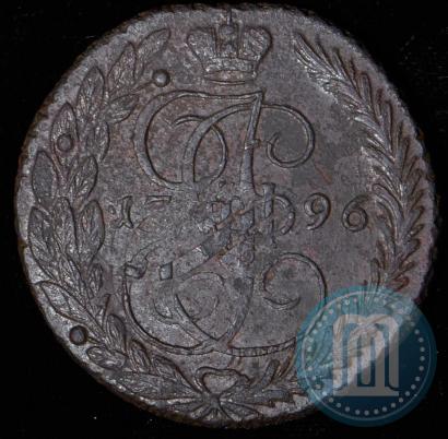 Picture 5 kopecks 1796 year ЕМ "Paul's restrike"