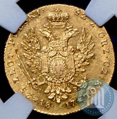 Picture 25 złotych 1817 year IB 