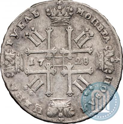 Picture 1 rouble 1728 year  "Type of 1728"