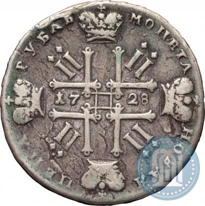 Picture 1 rouble 1728 year  "Type of 1728"