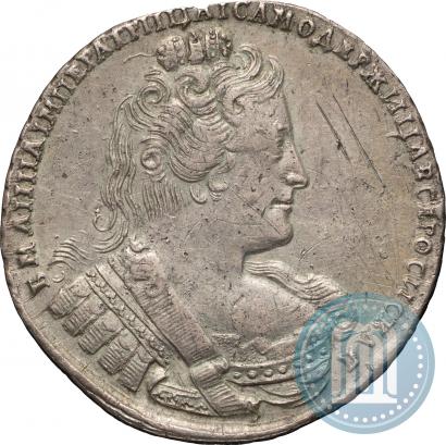Picture 1 rouble 1733 year  