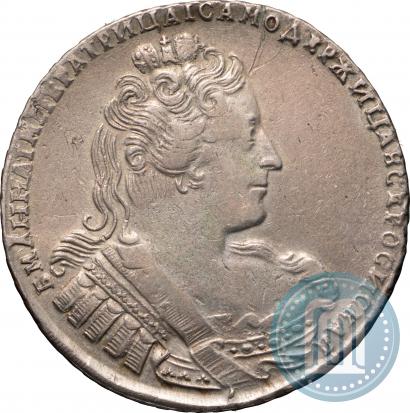 Picture 1 rouble 1733 year  
