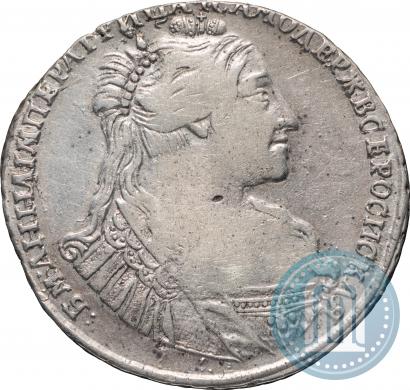 Фото Полтина 1734 года  "Тип 1735 года"