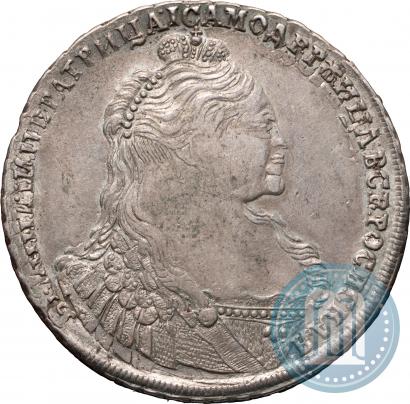 Picture 1 rouble 1737 year  "Type of 1735"