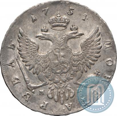 Picture 1 rouble 1754 year ММД-МБ 