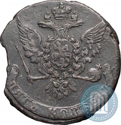 Picture 5 kopecks 1759 year  