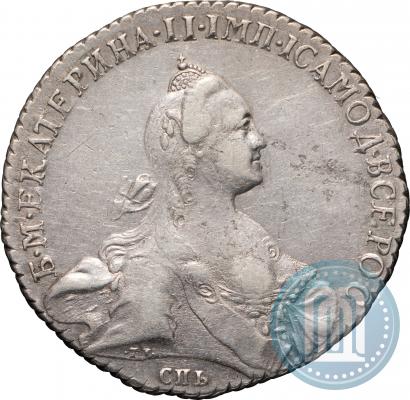 Фото 1 рубль 1770 года СПБ-ЯЧ 