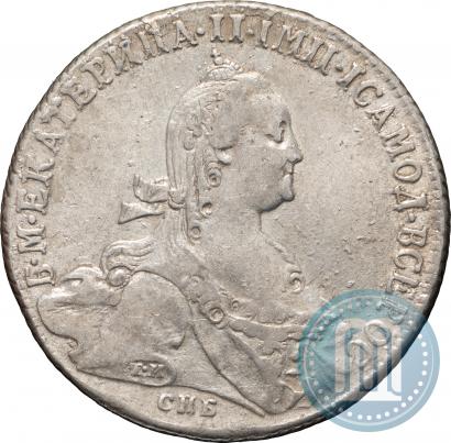 Picture 1 rouble 1774 year СПБ-ФЛ 