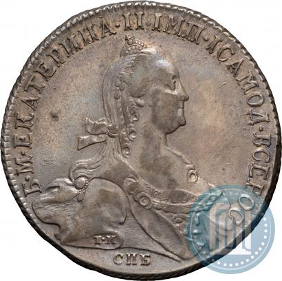 Picture 1 rouble 1774 year СПБ-ФЛ 