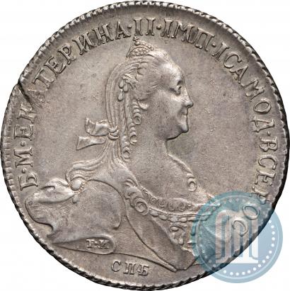 Picture 1 rouble 1774 year СПБ-ФЛ 