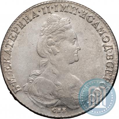 Picture 1 rouble 1782 year СПБ-ИЗ 