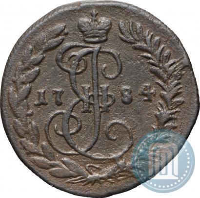 Фото Денга 1784 года КМ 
