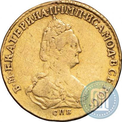Фото 2 рубля 1785 года СПБ 