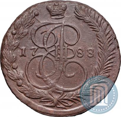 Picture 5 kopecks 1788 year ЕМ 