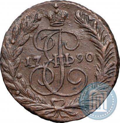 Фото 2 копейки 1790 года ЕМ 