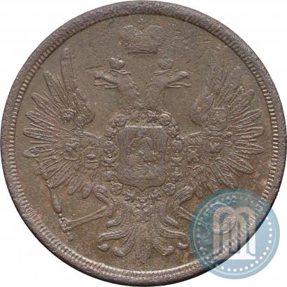 Фото 3 копейки 1858 года ЕМ 