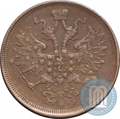 Picture 5 kopecks 1864 year ЕМ 